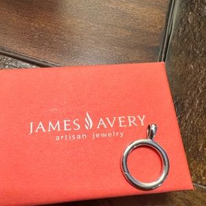 James Avery charm holder pendent